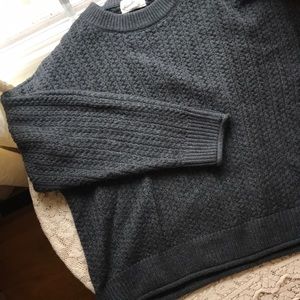 Dark grey pullover sweater